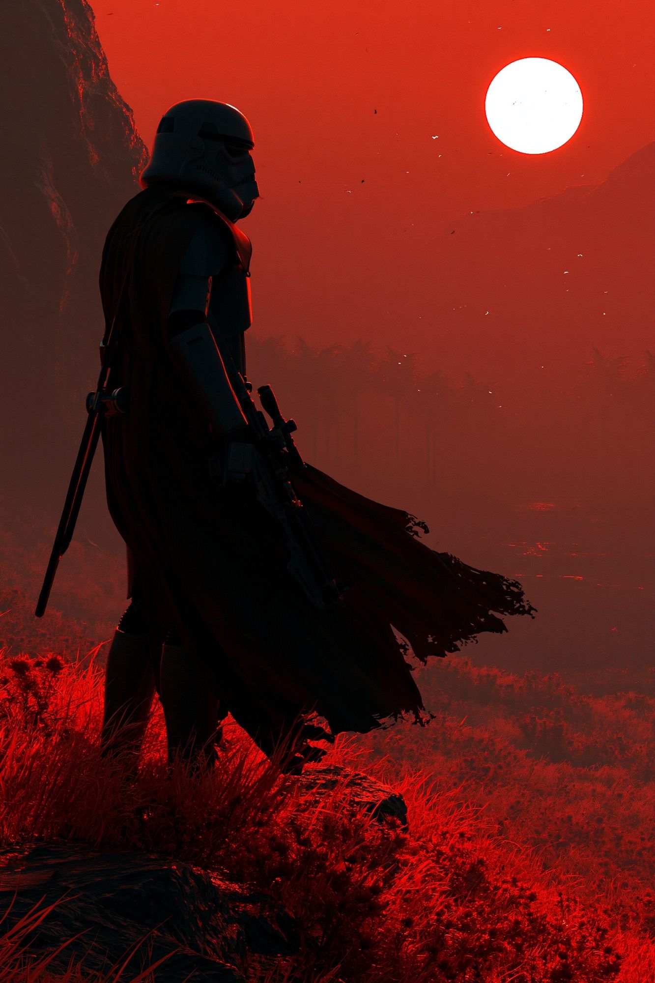 Sith Warrior Sunset Poster. poster — movies art