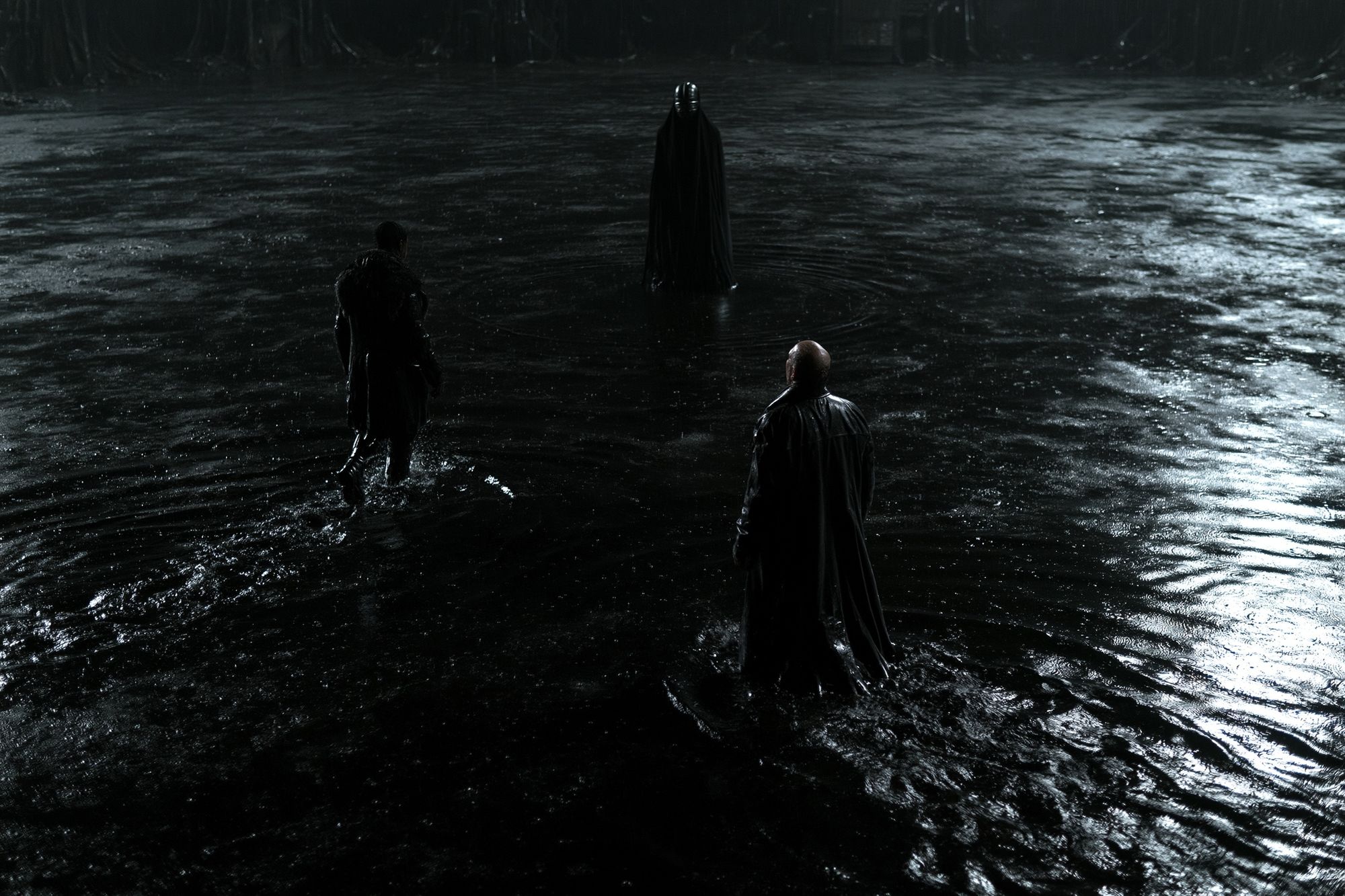 Dark Cloaked Figures — Sci-Fi Print. poster — movies art