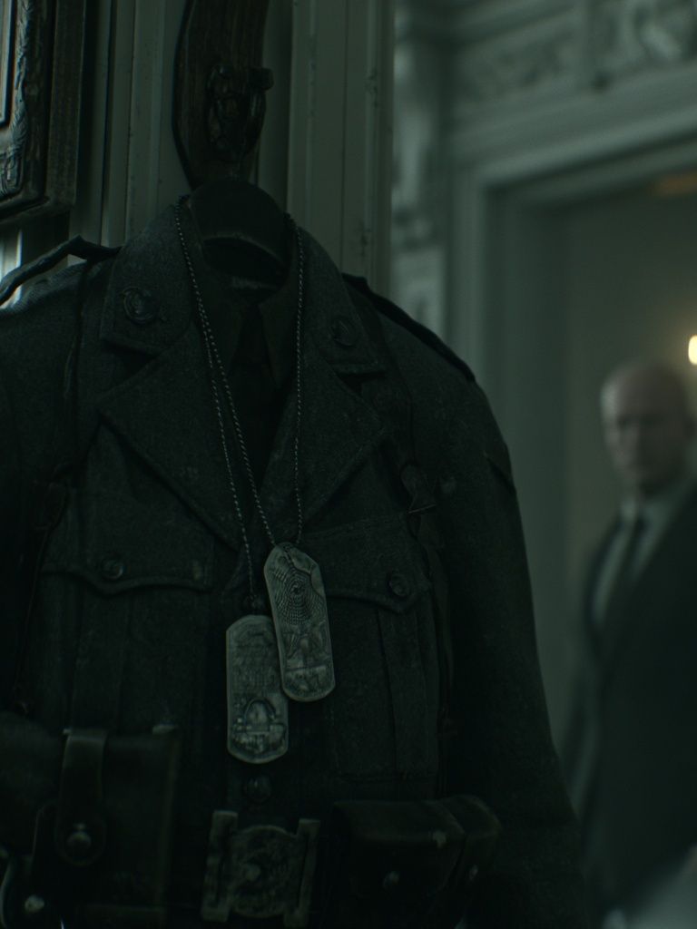 Dark Military Coat Horror Poster. poster — movies art