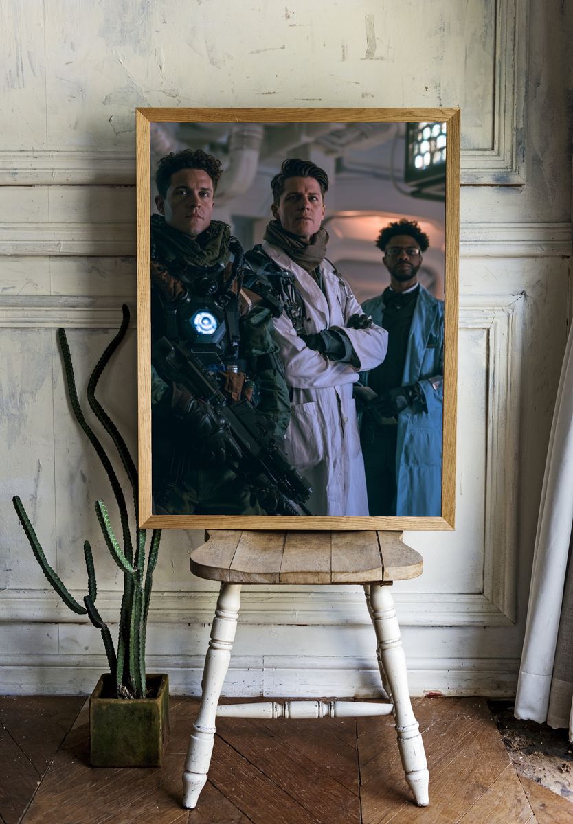Sci-Fi Crew Portrait Poster. — room view 1