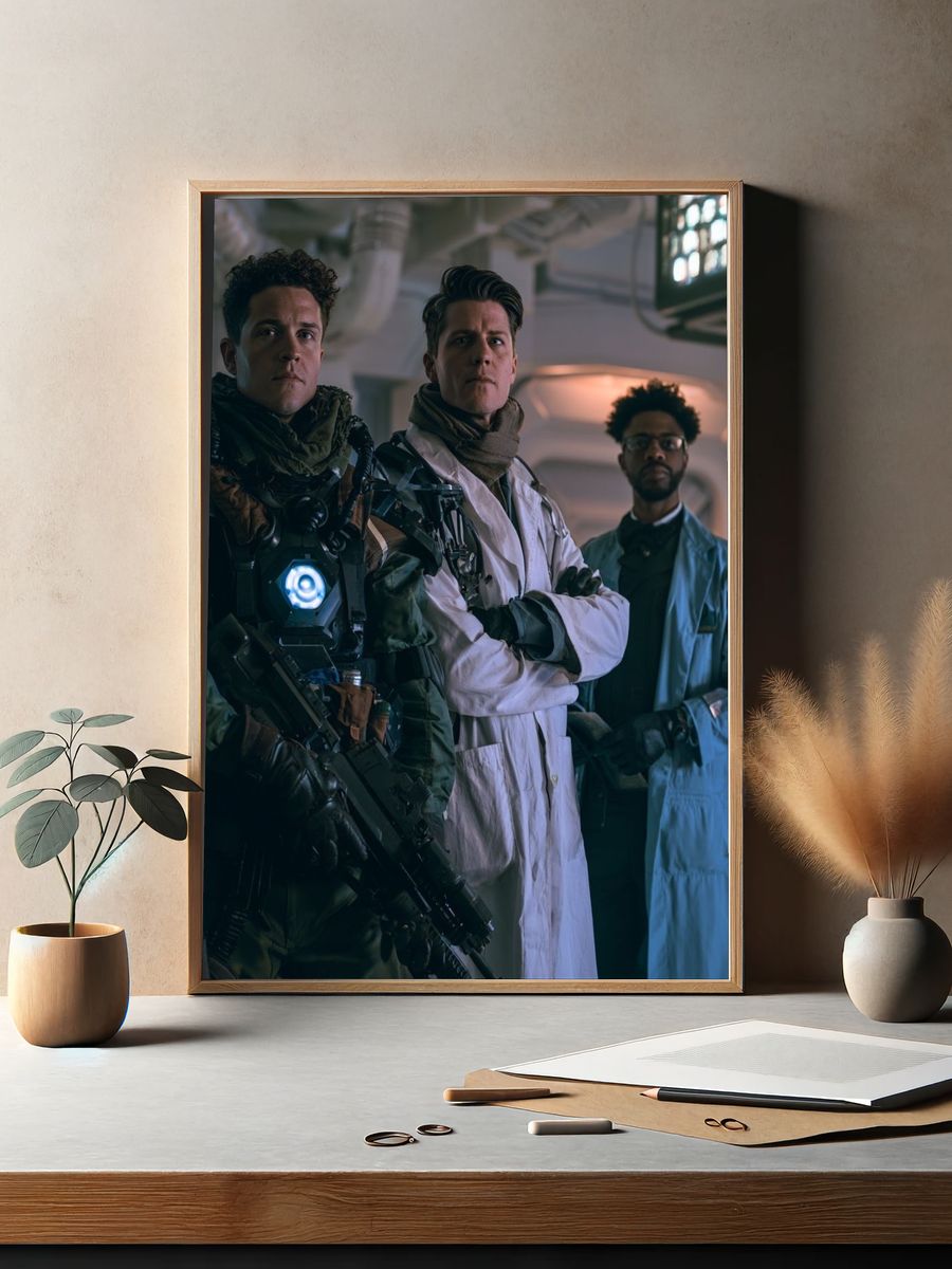 Sci-Fi Crew Portrait Poster. — room view 2