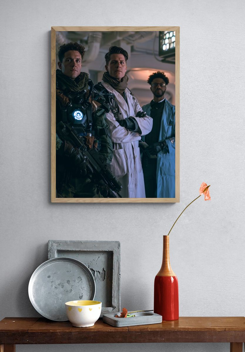 Sci-Fi Crew Portrait Poster. — room view 3