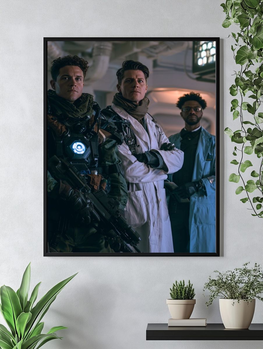 Sci-Fi Crew Portrait Poster. — room view 4