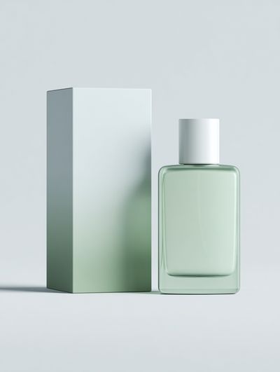 Minimalist Perfume Bottle Poster
