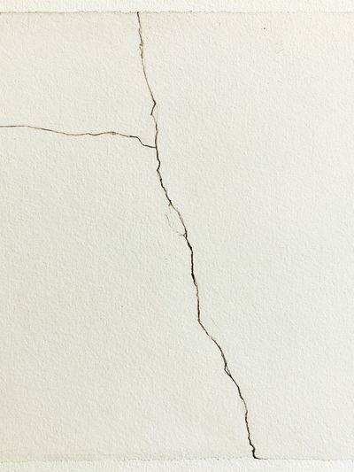Cracked Plaster Texture Print. poster