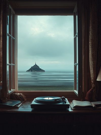 Mont Saint-Michel View — Fine Art Print. poster print