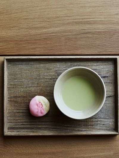 Matcha Tea Still Life Photography Poster. poster