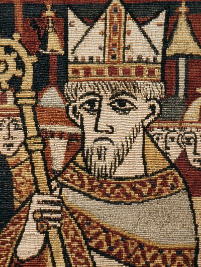 Medieval Tapestry Portrait Print.