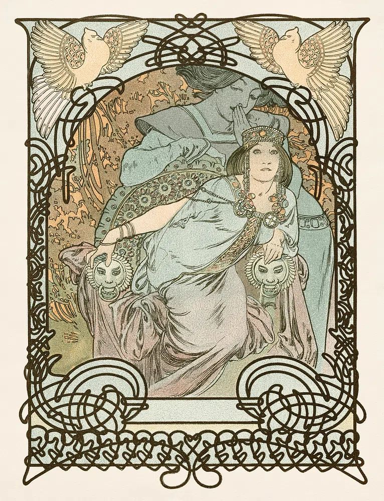 Ilsee, Princesse de Tripoli (1897). poster — fine-art art
