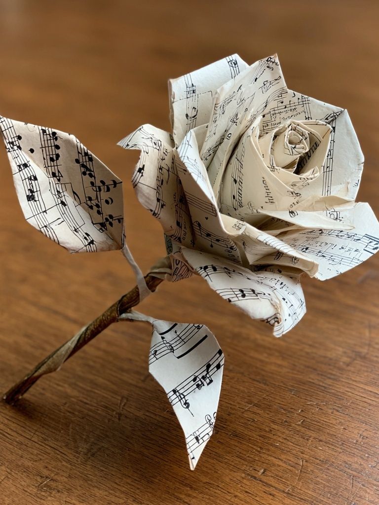 Musical Rose — Art Print. poster detail