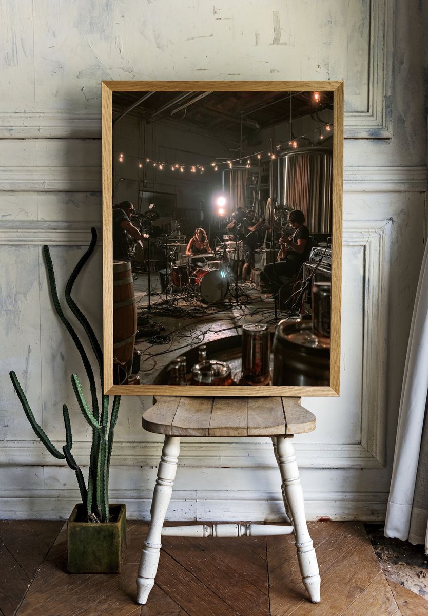 Intimate Brewery Jam Session Poster. — room view 1