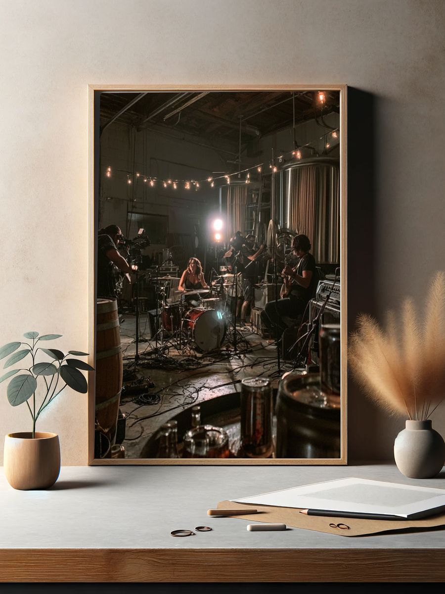 Intimate Brewery Jam Session Poster. — room view 2