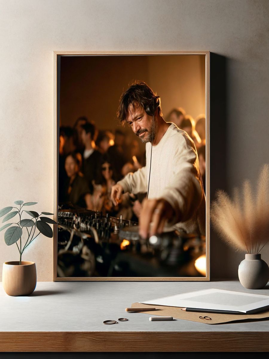 DJ at the Decks Photography Poster. — room view 2