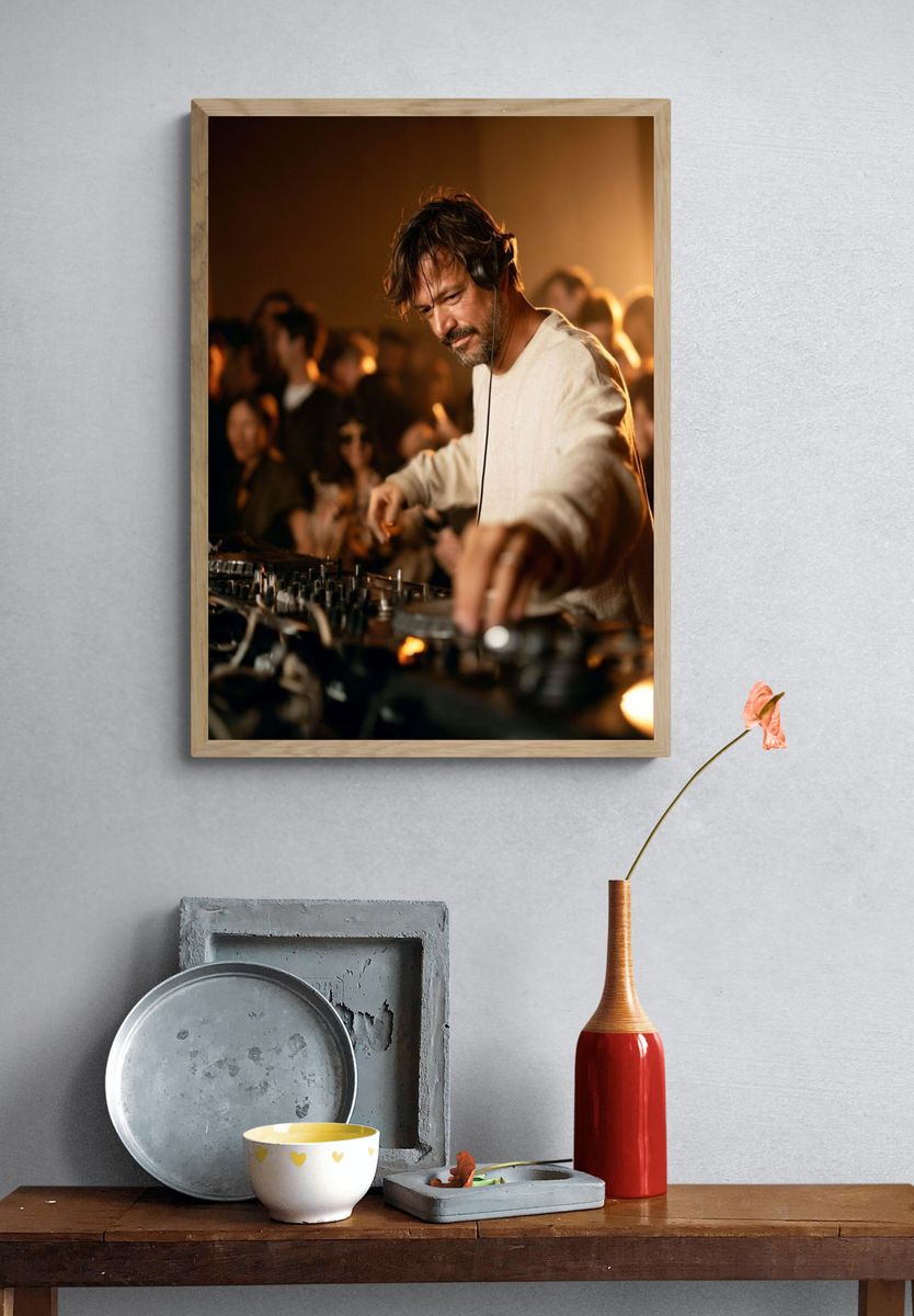 DJ at the Decks Photography Poster. — room view 3