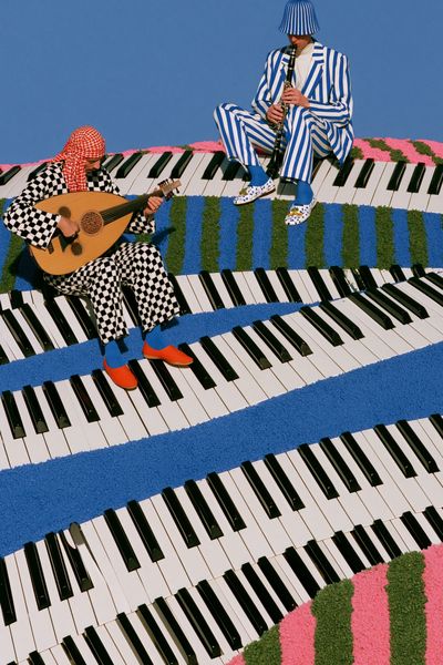 Surreal Music Keys Photography Poster.