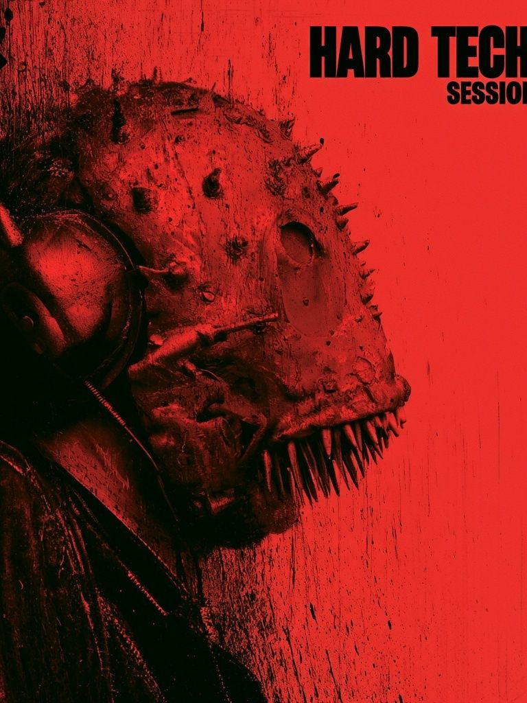 Hard Techno Sessions 47 Poster. poster — music art