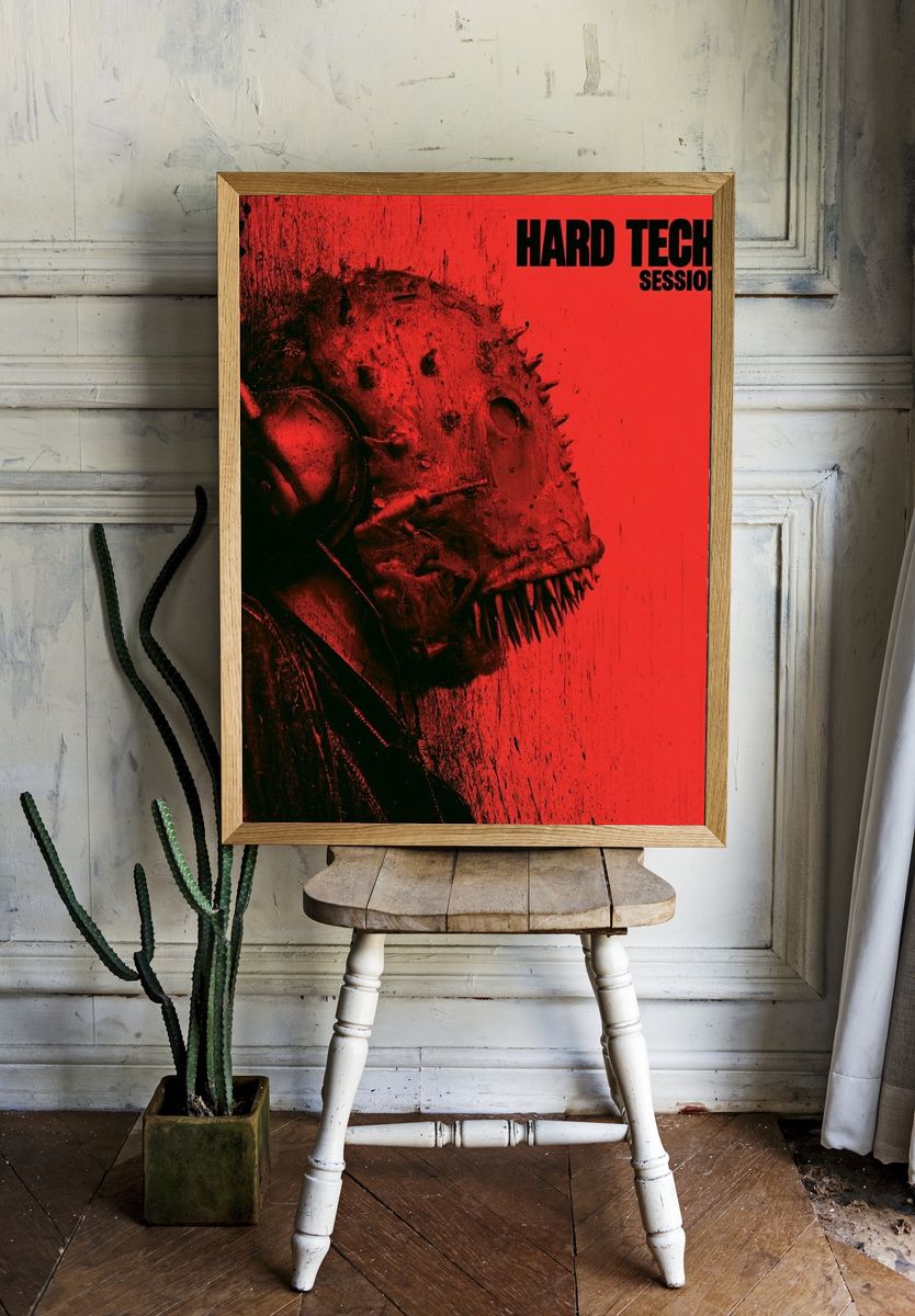 Hard Techno Sessions 47 Poster. room preview