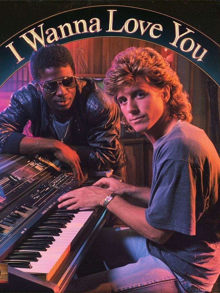 I Wanna Love You Retro Music Poster. poster — music art