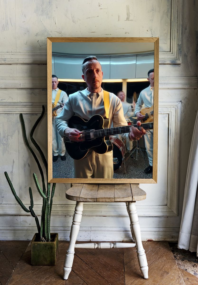 Avant-Garde Band Portrait Poster. — room view 1