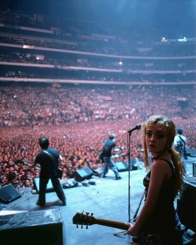 Live Concert Performance — Music Print. poster print