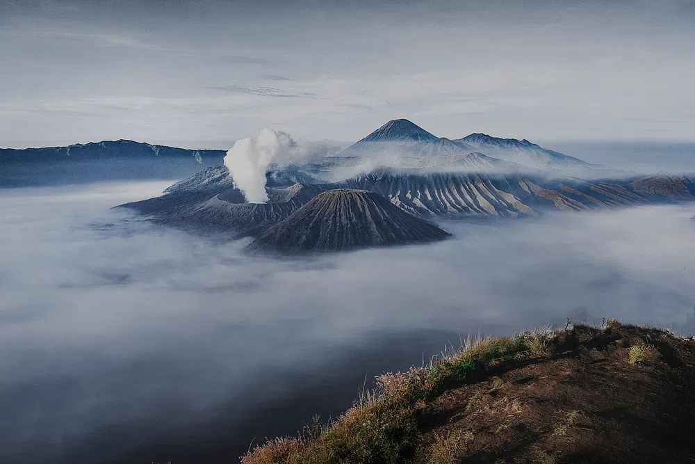 Mount Bromo Volcano — Photography Poster. poster detail