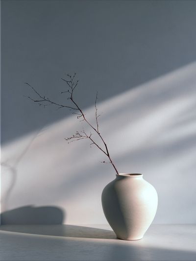 Minimal Vase Still Life Poster.