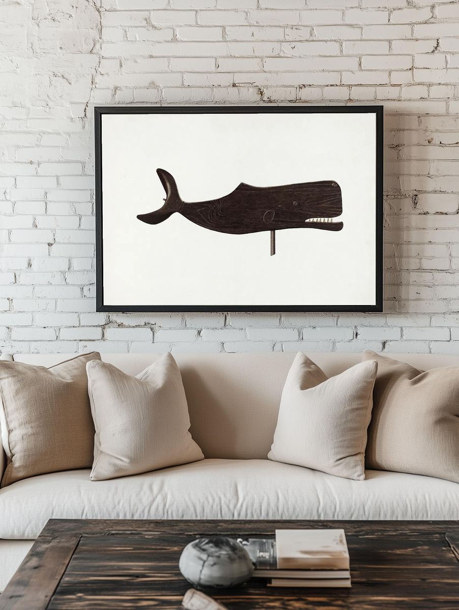 Whale Weather Vane (ca. 1939). — room view 1