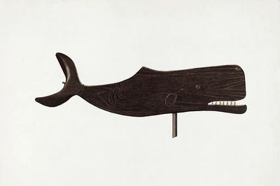 Whale Weather Vane (ca. 1939). poster print
