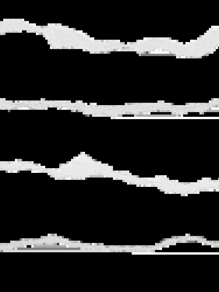 Abstract Waveforms — Minimalist Print. poster detail