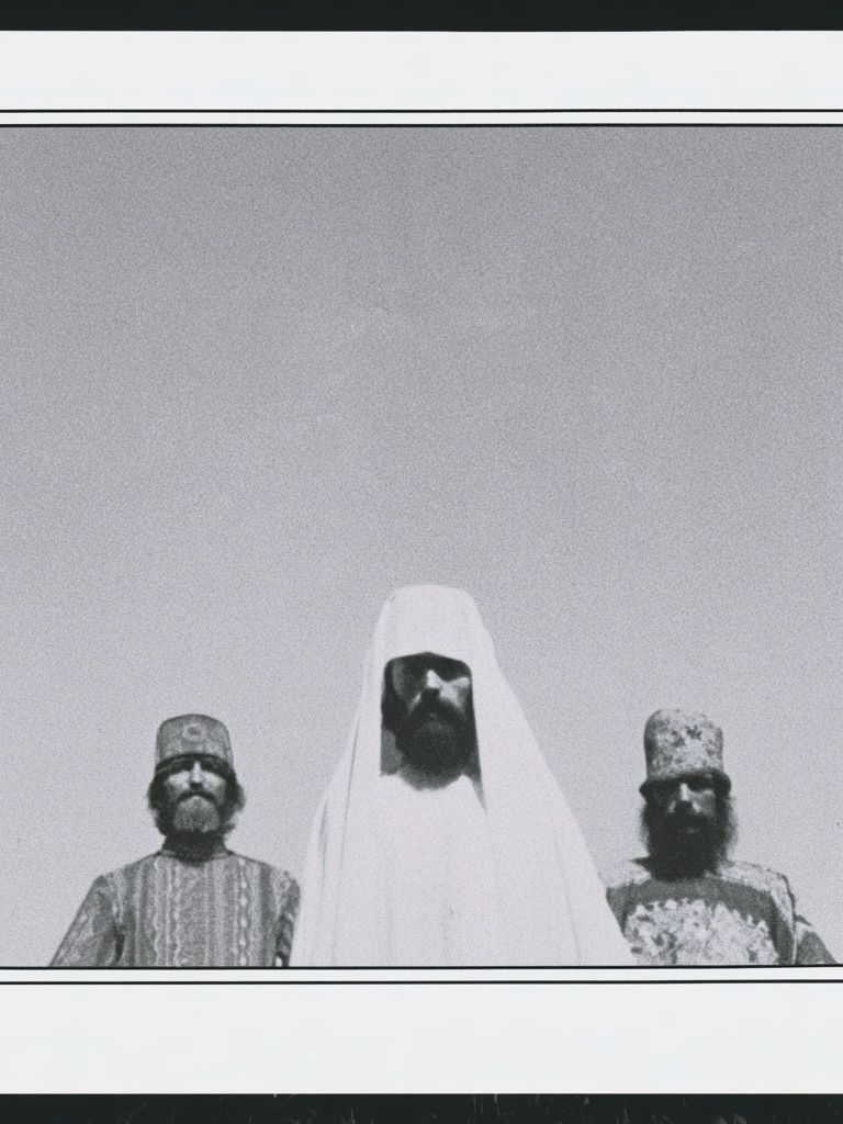 Mystic Trio Black-White Poster. poster — photography art