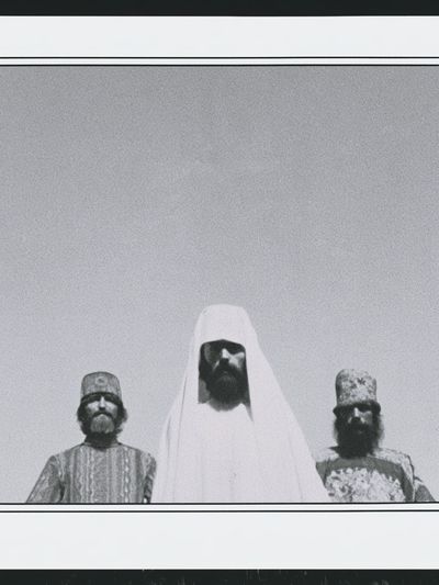 Mystic Trio Black-White Poster. poster
