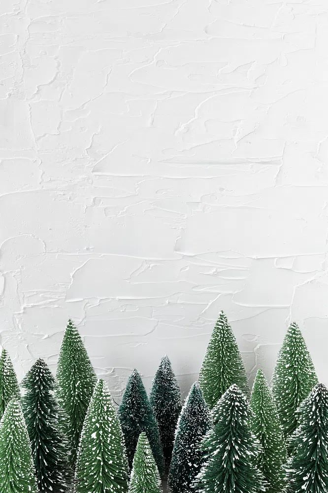 Festive Christmas tree frame design. poster detail