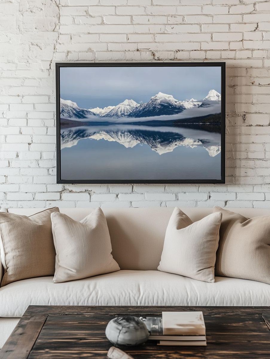 Lake McDonald. — room view 1