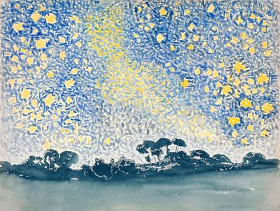 Landscape Stars (1905–1908) painting high.