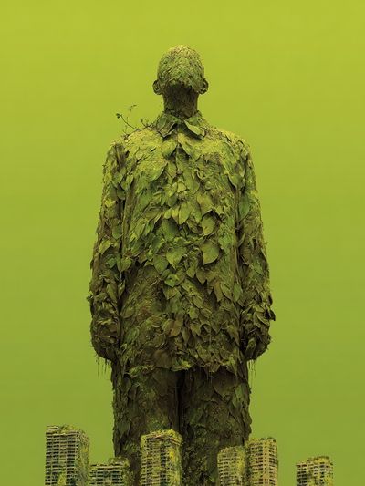 Nature's Embrace — Surreal Art Print. poster