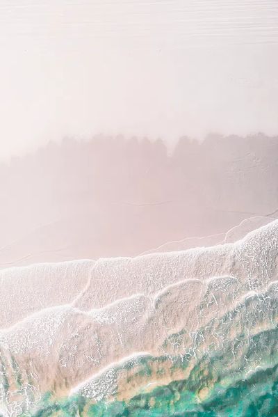 White sand beach mobile phone