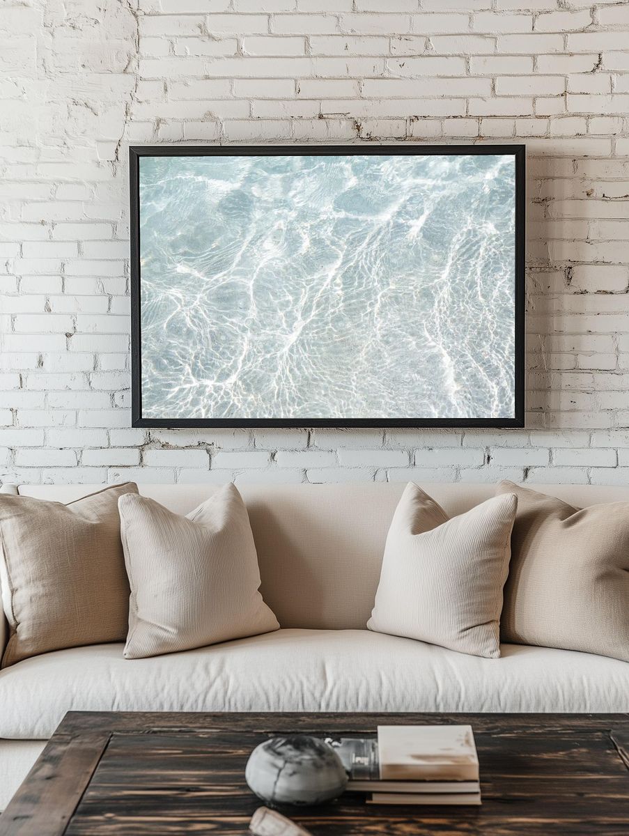 Island water background, free public room preview