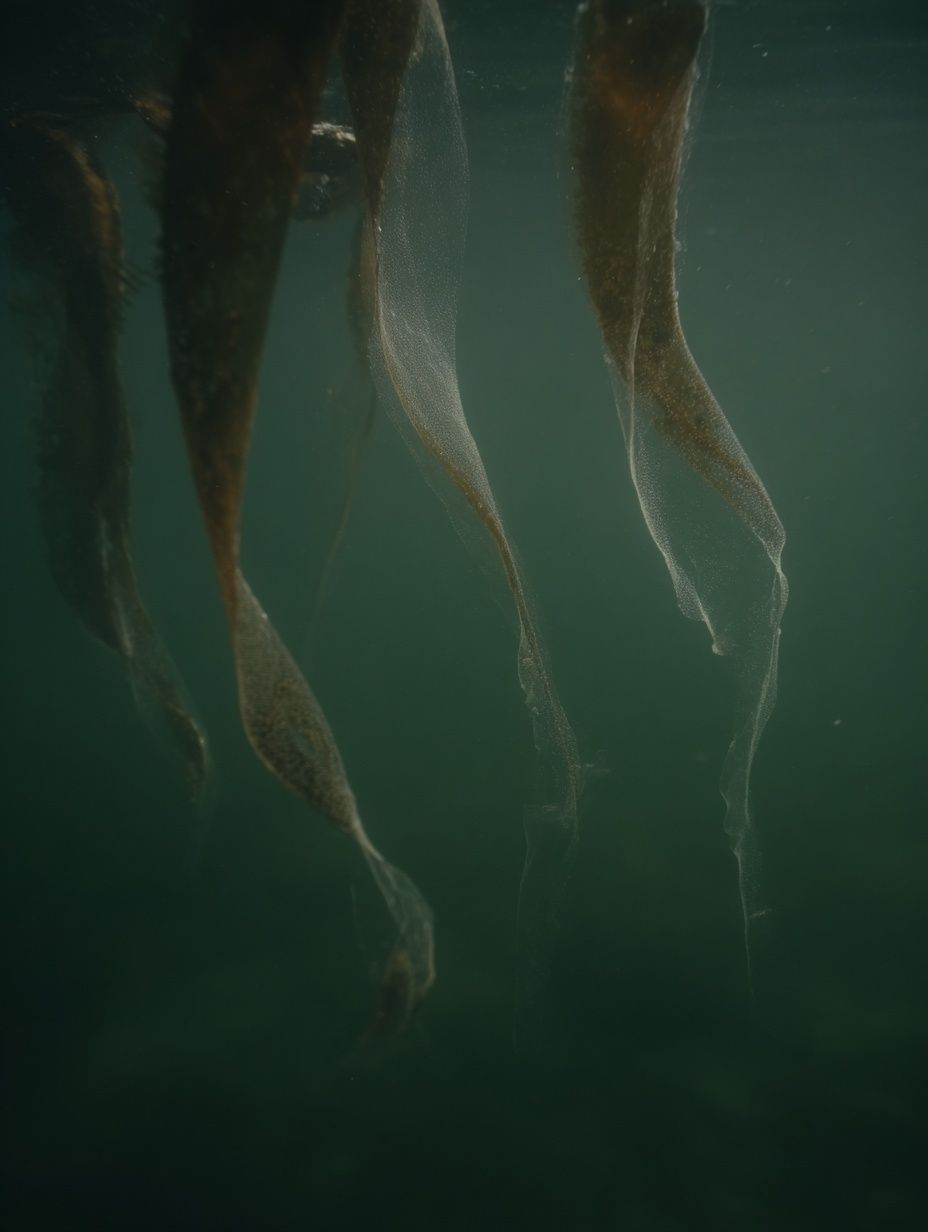 Underwater Kelp Forest — Nature Print. poster detail