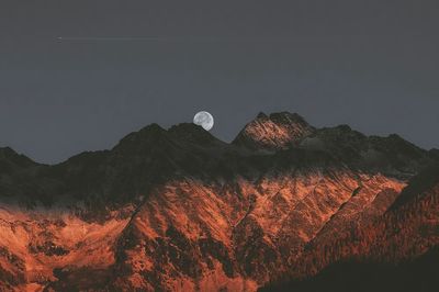 Moon Mühlwald commune South Tyrol.