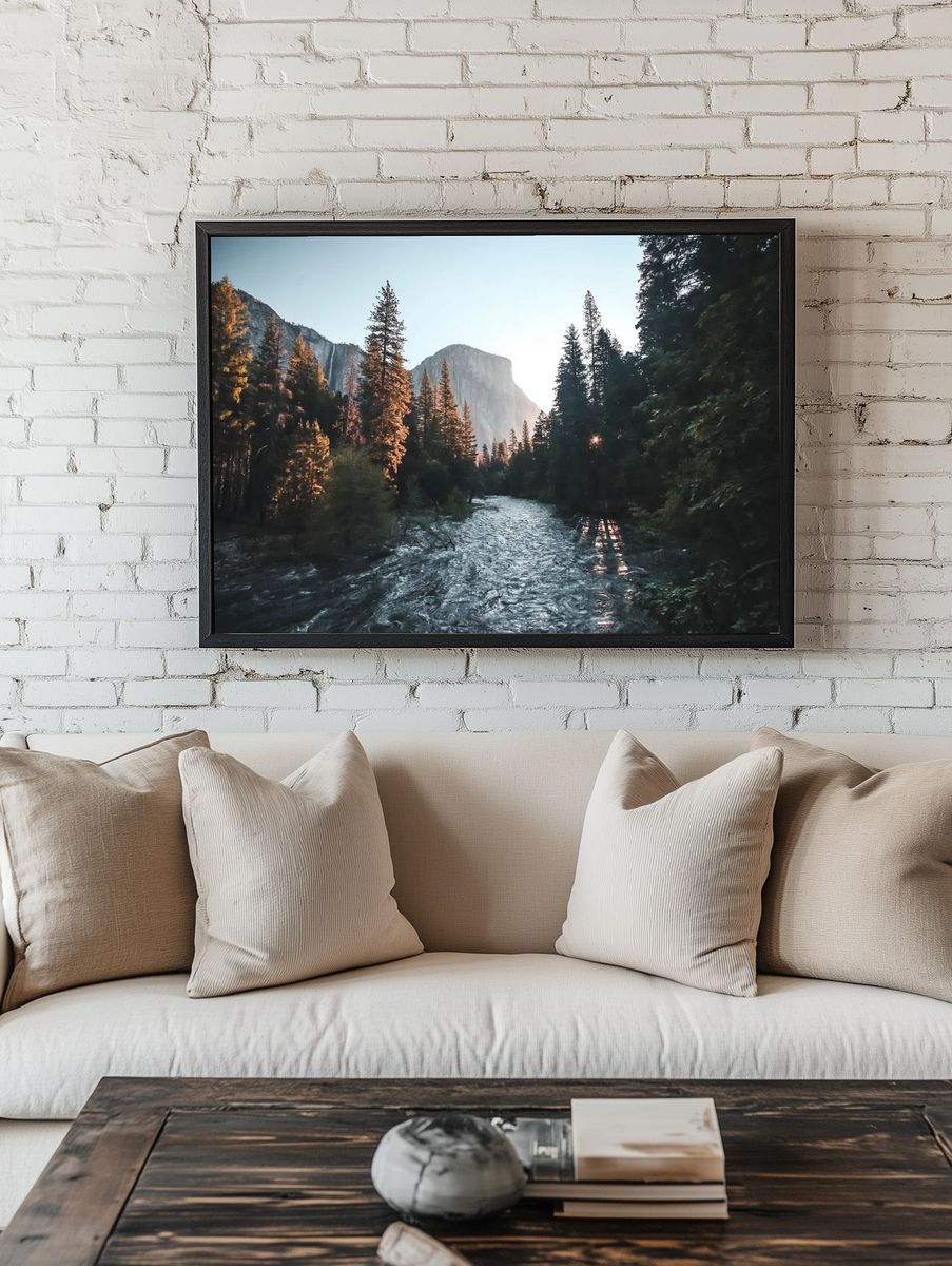 Sunrise at Yosemite Valley, USA. — room view 1