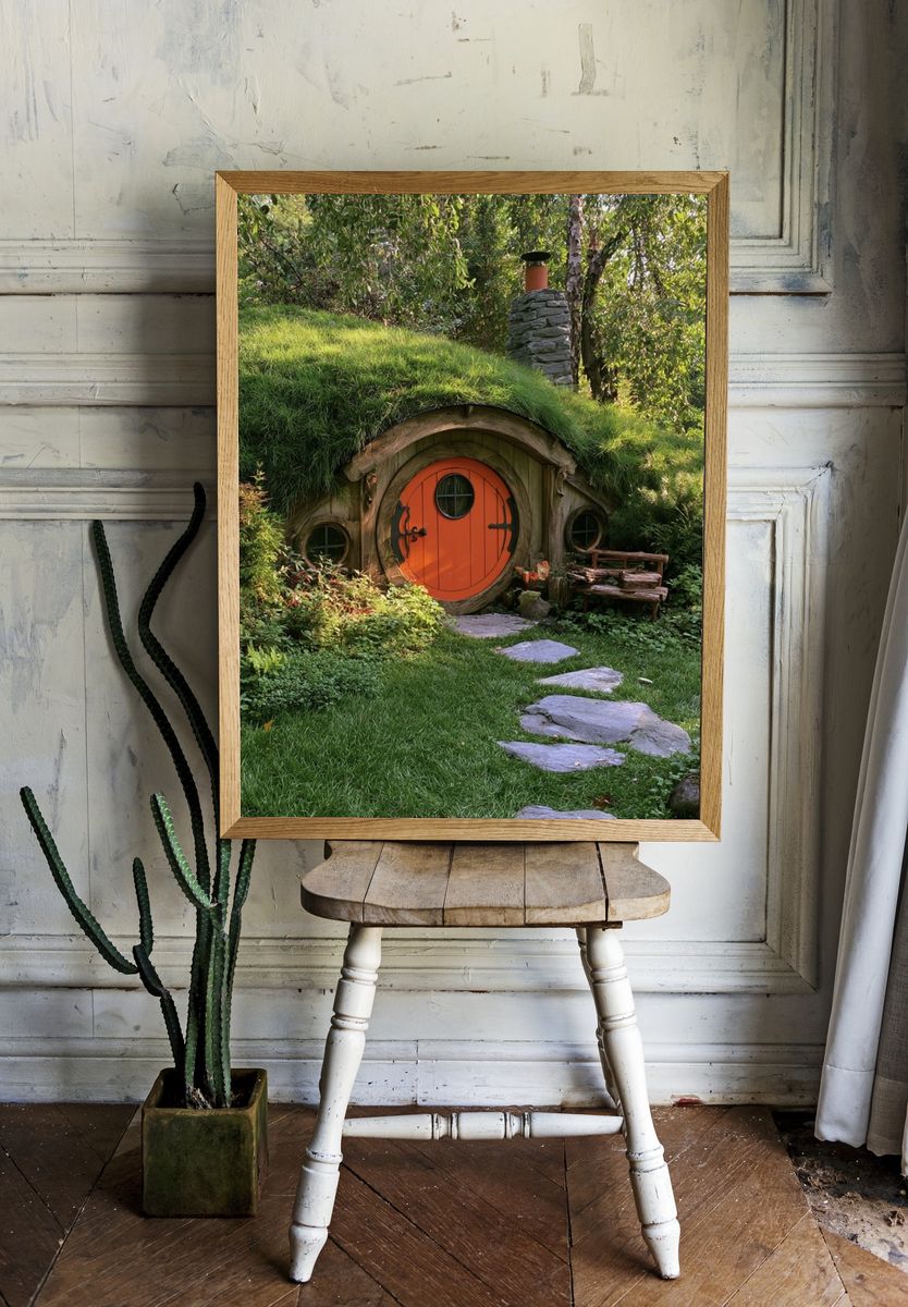 Hobbit House Garden Poster. — room view 1