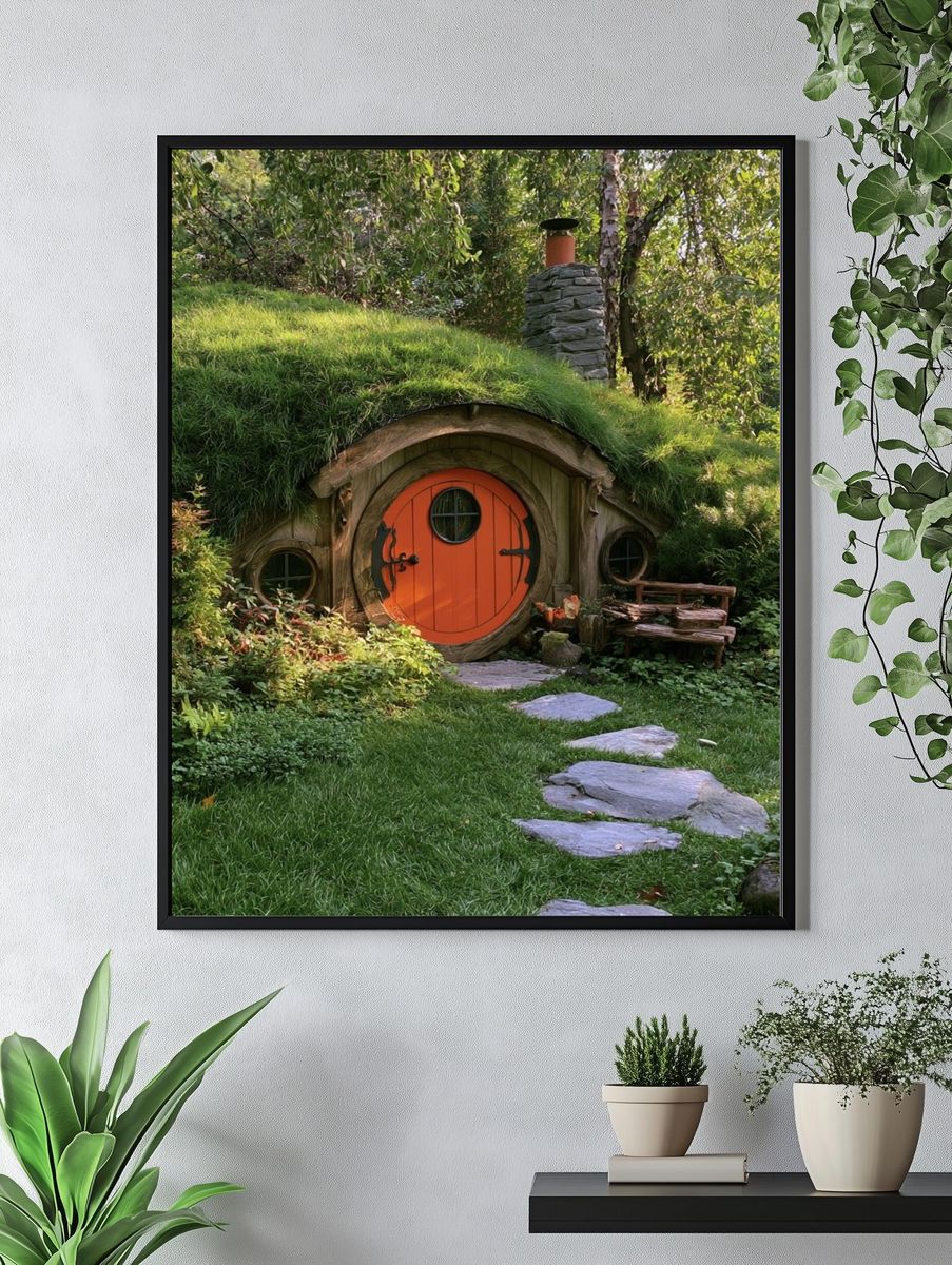 Hobbit House Garden Poster. — room view 4