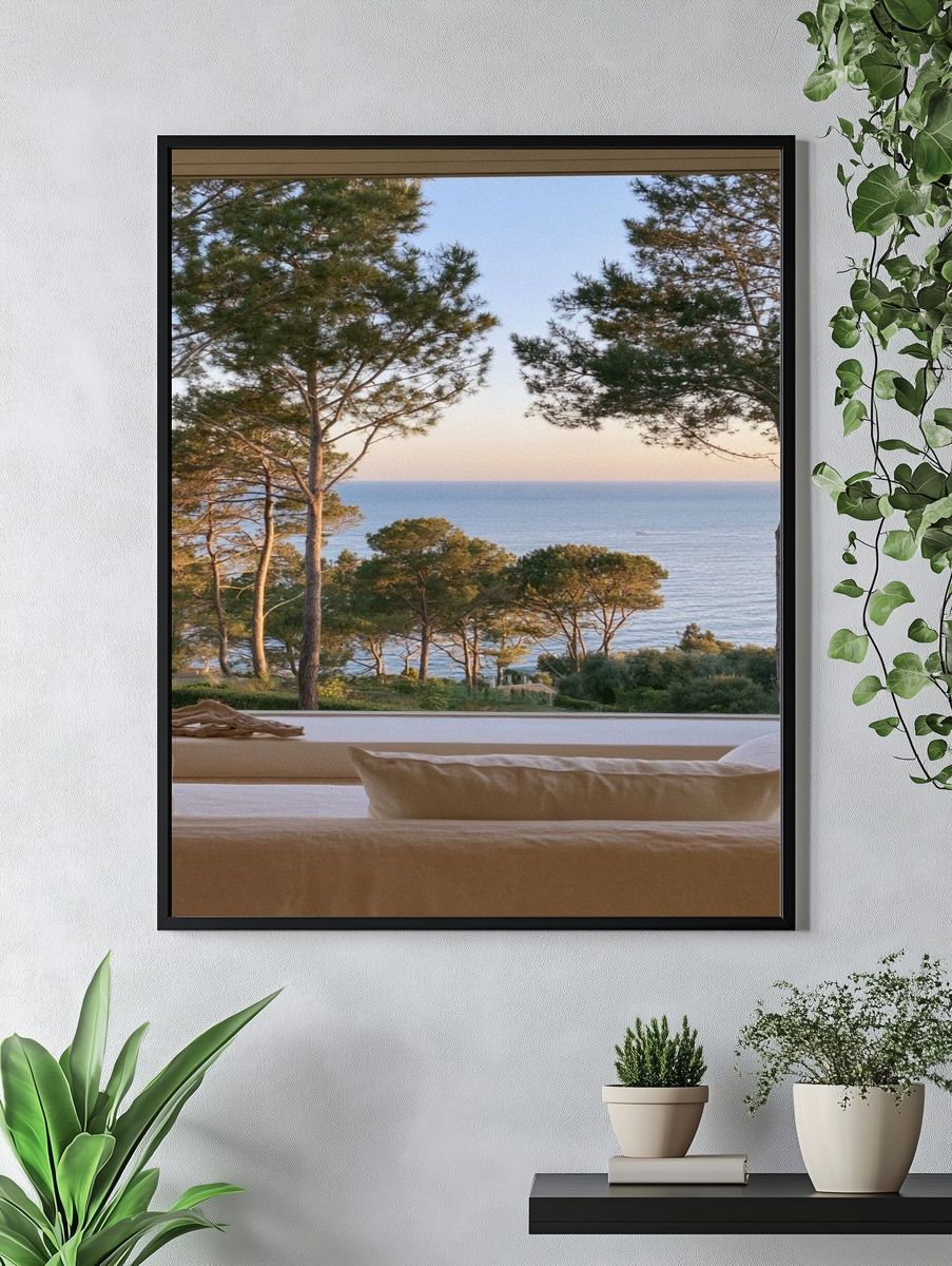 Coastal Pines Sea View Poster. — room view 4