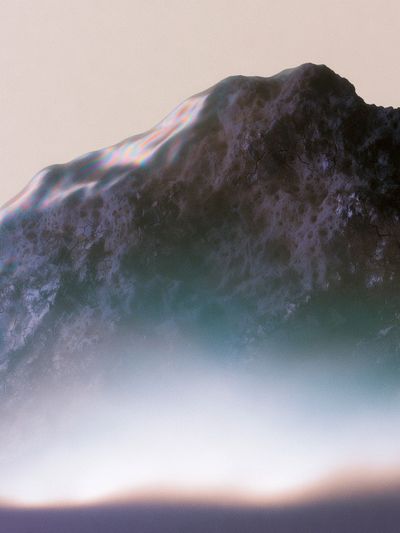 Ethereal Rock Formation Print.