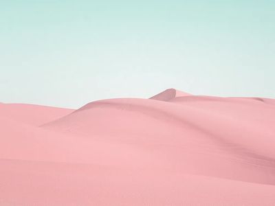 Sand dunes Southern California. Original. poster