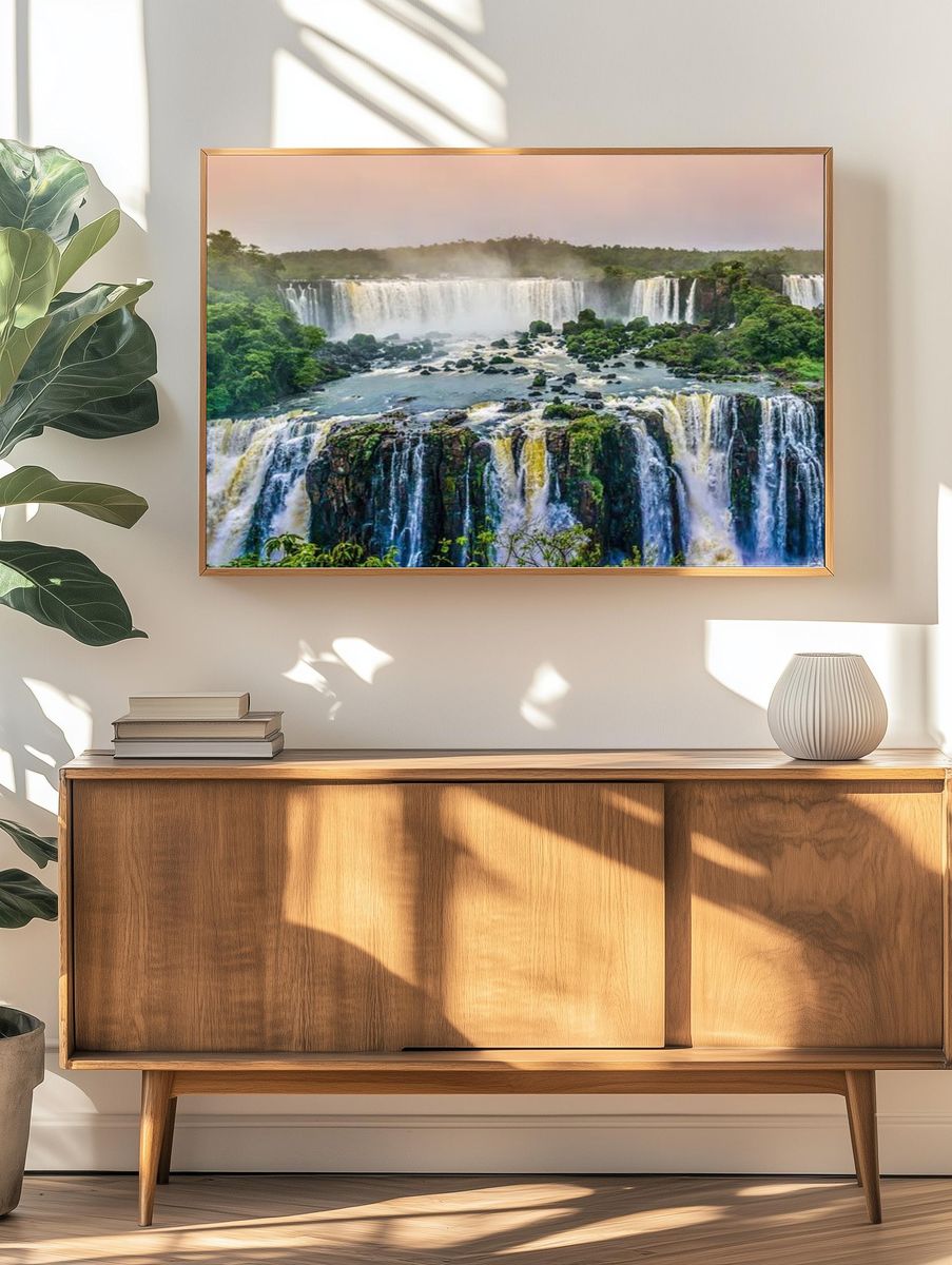 Iguazu Falls — Nature Print. — room view 3