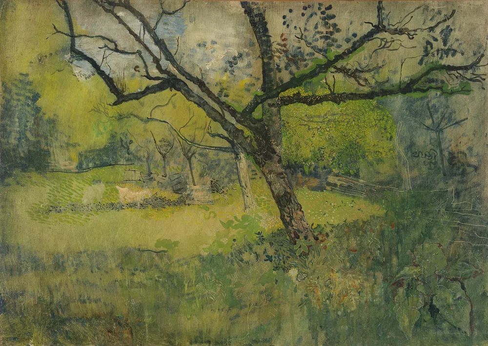Orchard Eemnes (1888 - 1895). poster — nature art