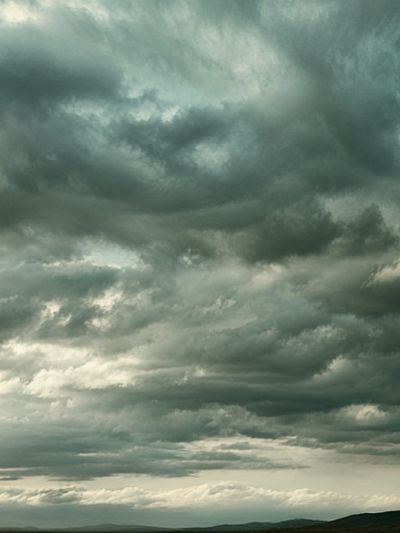 Stormy Sky Landscape Poster.