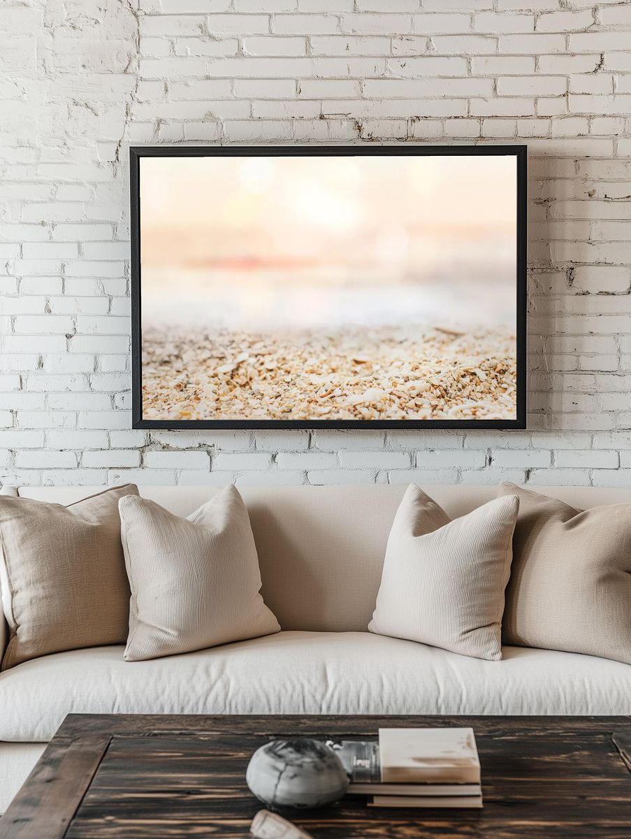 Summer beach background shot bokeh. — room view 1