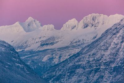 Majestic Snow-Capped Mountains — Nature Poster. poster